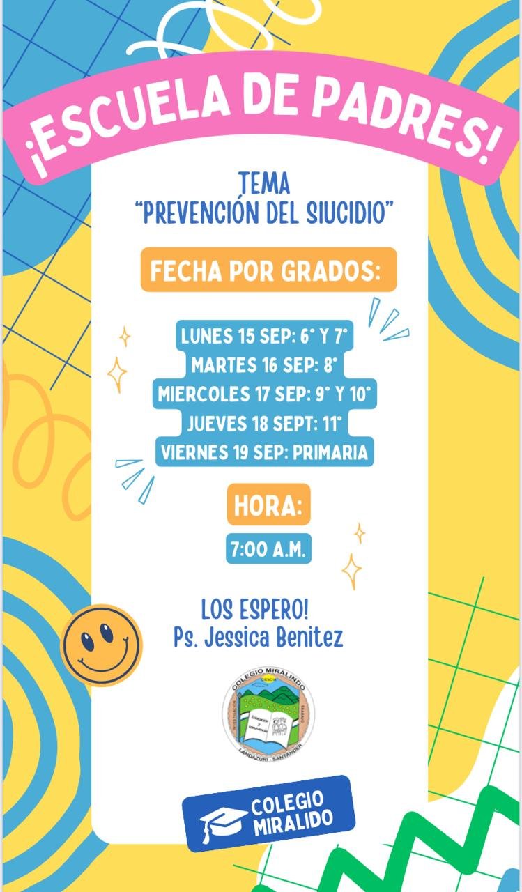 Noticias escuela de padres